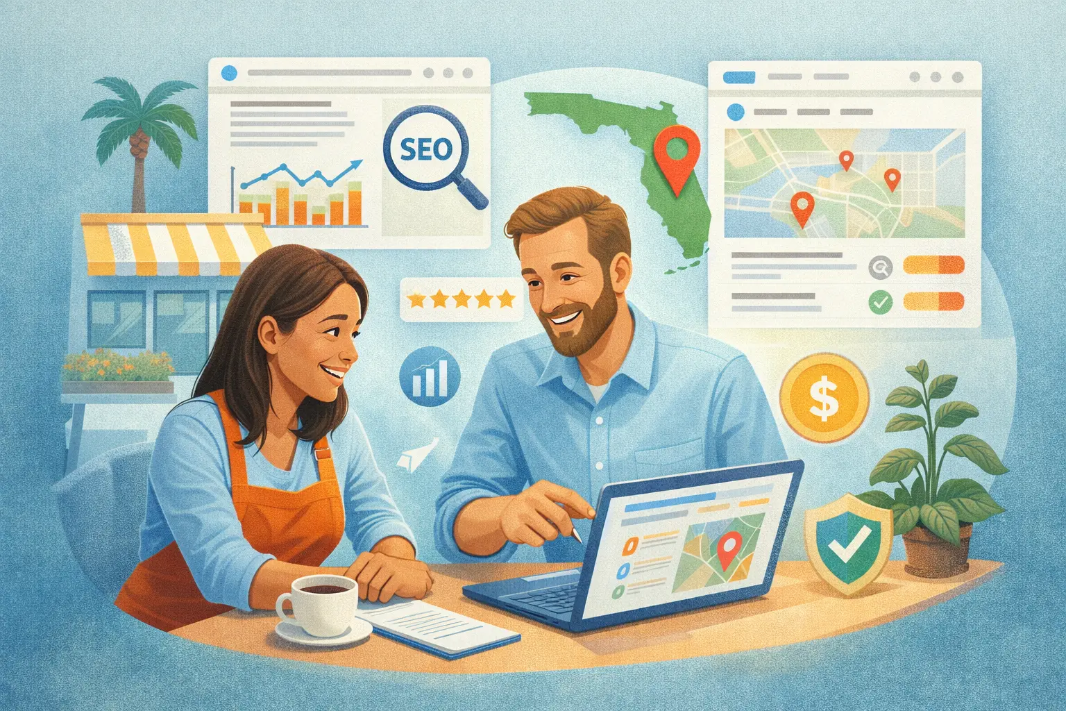 Affordable SEO company near me helping Florida businesses grow with local search visibility